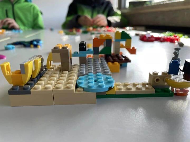 Lego-Bauwerk