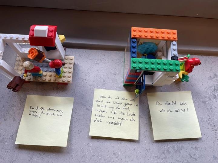 Lego-Bauwerk
